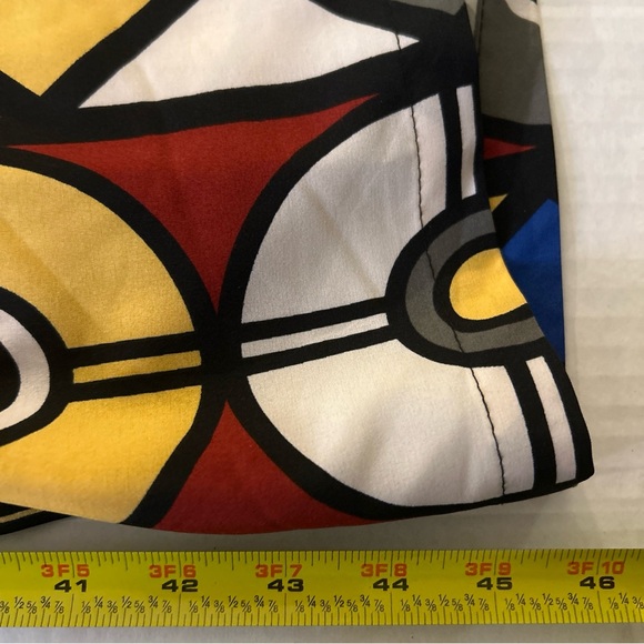 Geometric Multicolor Women’s Pants - Picture 7 of 8